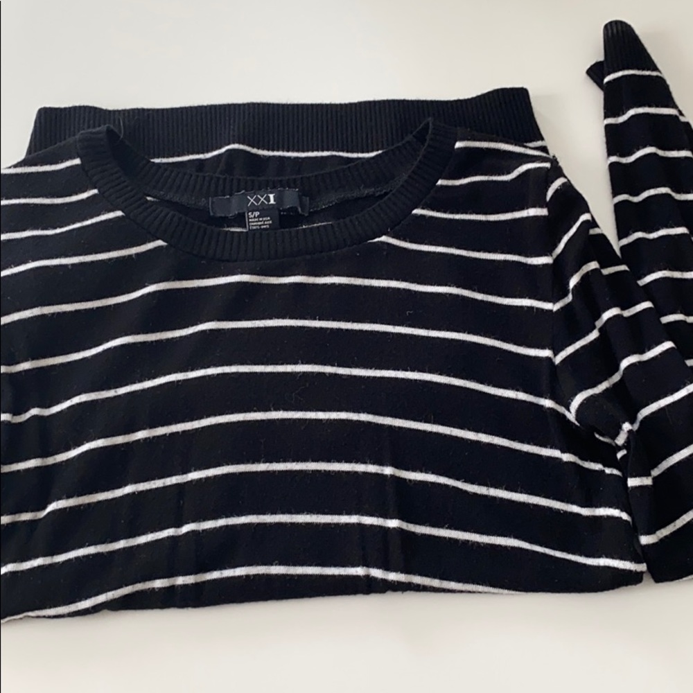 Forever 21 stripped sweater